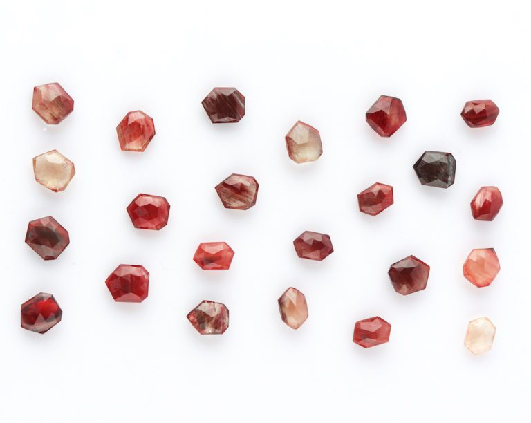 Andesine Double-Sided Faceted Cabochon Approx 10 - 15mm - Image 3