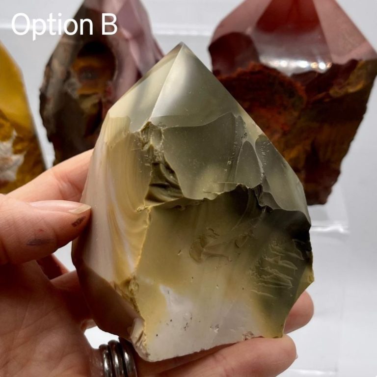 Mookaite Freeform Polished Point 6-7cm x 4-5cm x 9-10cm - Image 3
