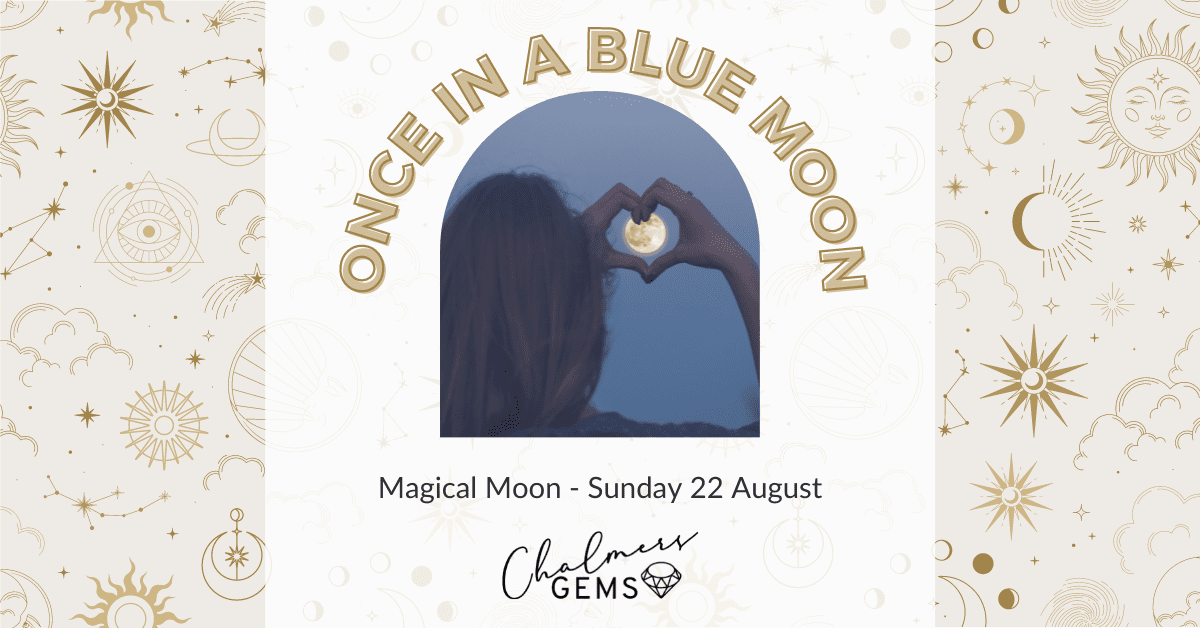 Full Blue Moon - Crystal Cleansing