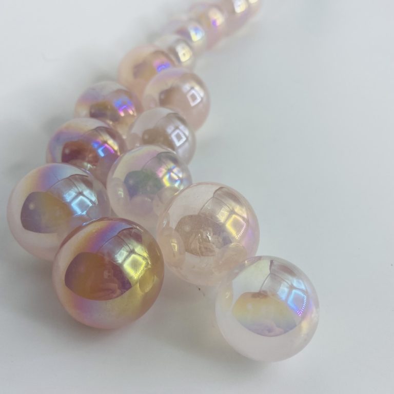 Aura Rose Quartz 2cm Mini Sphere - Image 3