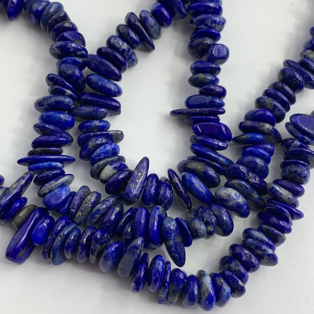 Lapis Lazuli Chips 38cm Strand - Image 4