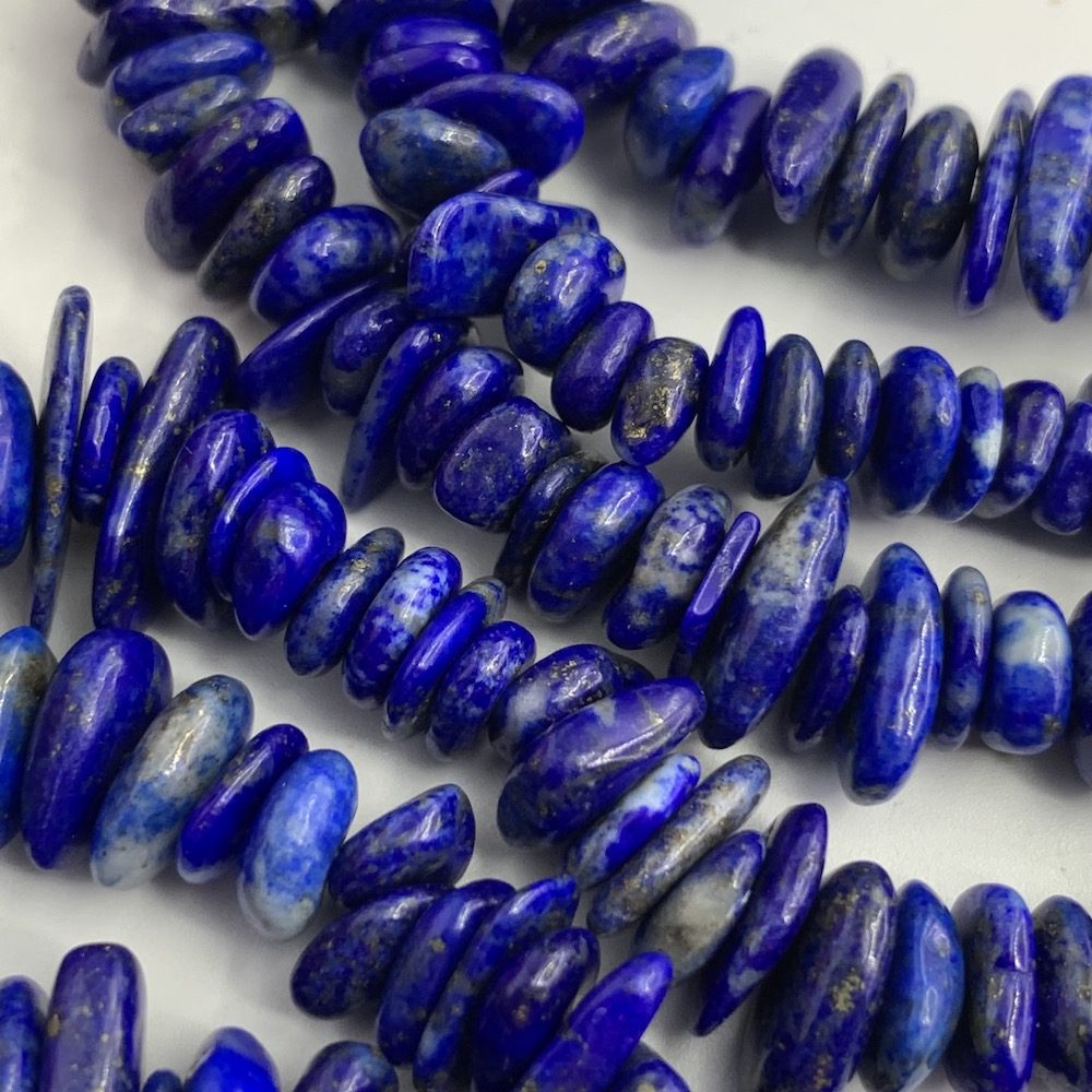 Lapis Lazuli Chips 38cm Strand - Image 3
