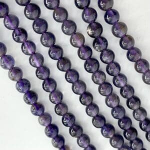 Iolite Smooth Rounds Approx 4mm Beads 38cm Strand
