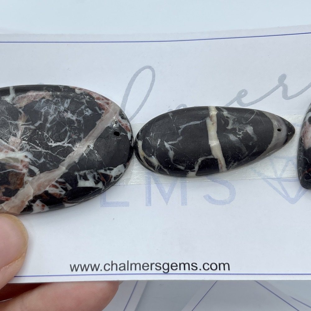 Coco Jasper SECONDS Mixed Size & Shape Cabochons 3 - 11 Piece Pack - Image 3