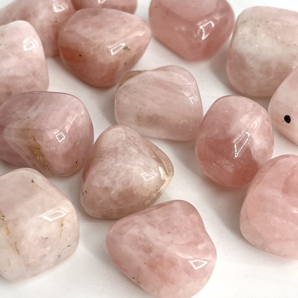 Rose Quartz Tumble Stone Approx 2 - 3cm - Image 2