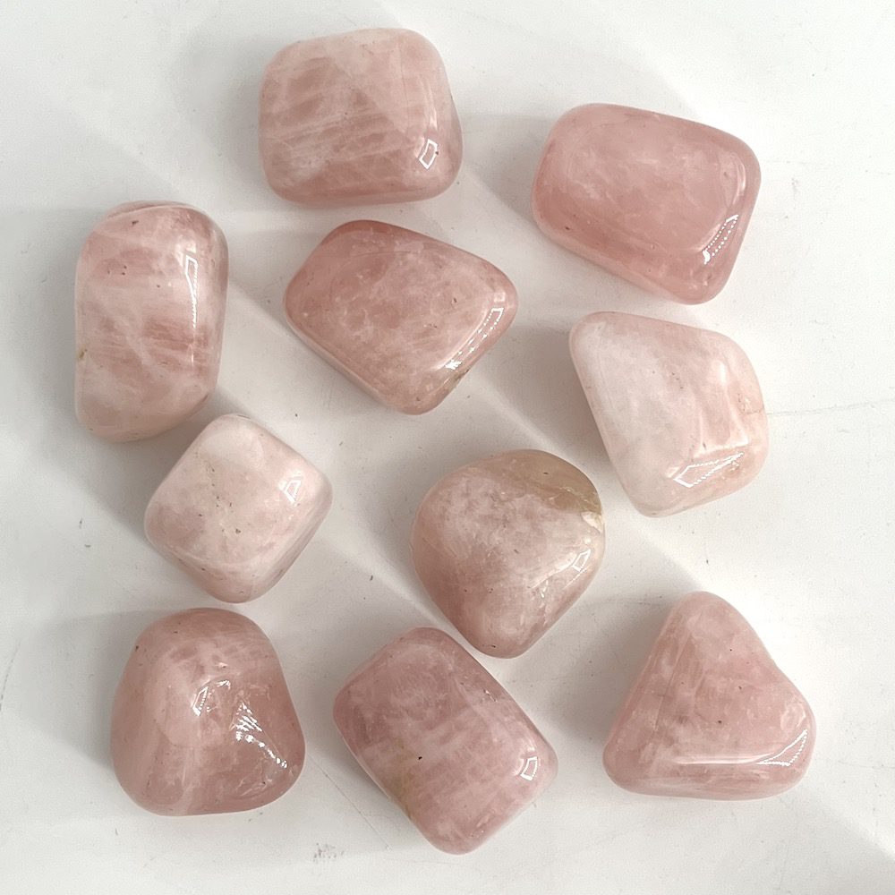 Rose Quartz Tumble Stone Approx 2 - 3cm - Image 3