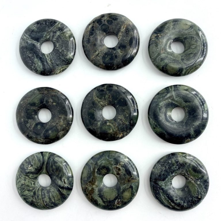 Kambaba Jasper Donut Approx 30mm - Image 2