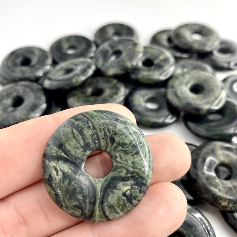 Kambaba Jasper Donut Approx 30mm - Image 7