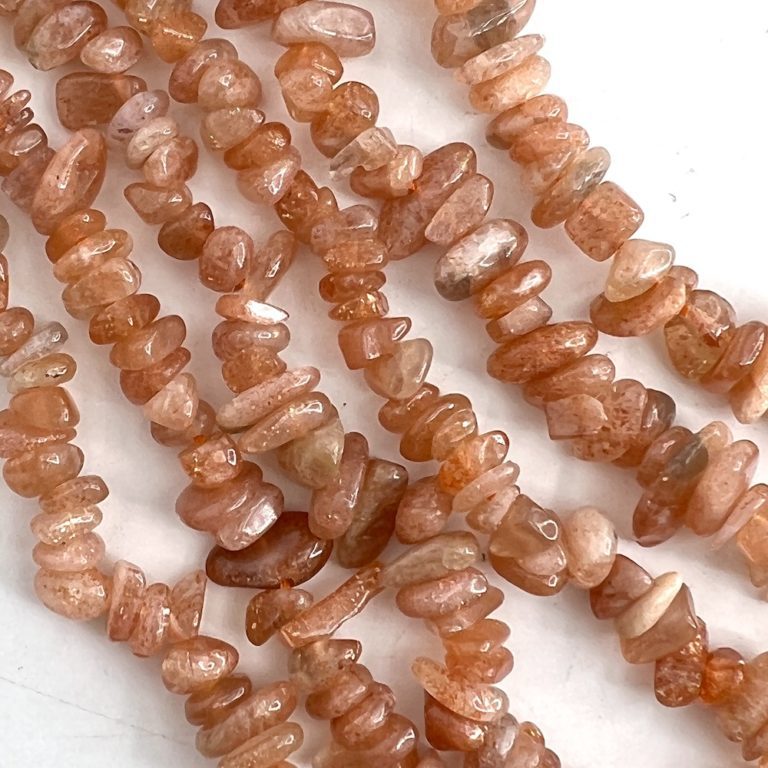 Sunstone 4 – 9mm Chip Beads 38cm Strand - Image 4