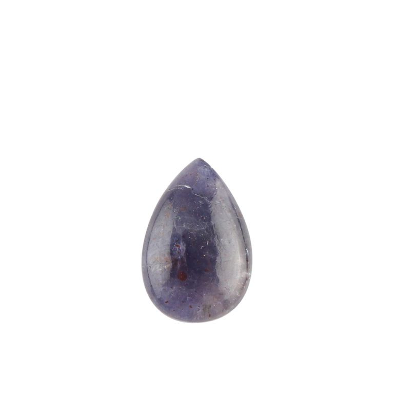 Iolite Drop Approx 16 x 12mm with 1.25mm Side Drill Hole - Image 2