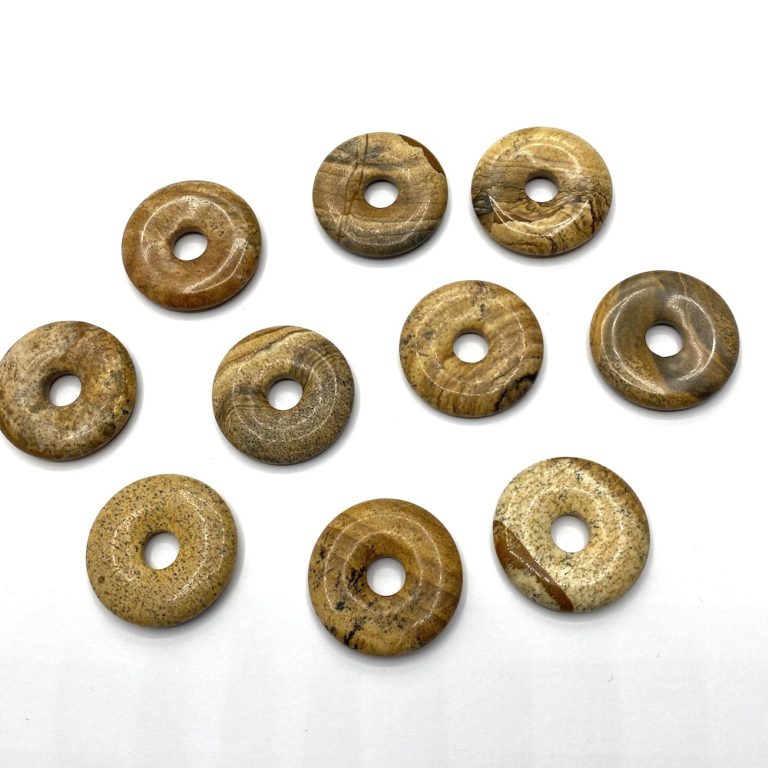 Picture Jasper Donut Approx 30mm - Image 6