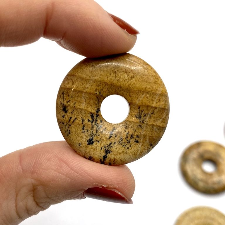 Picture Jasper Donut Approx 30mm - Image 3
