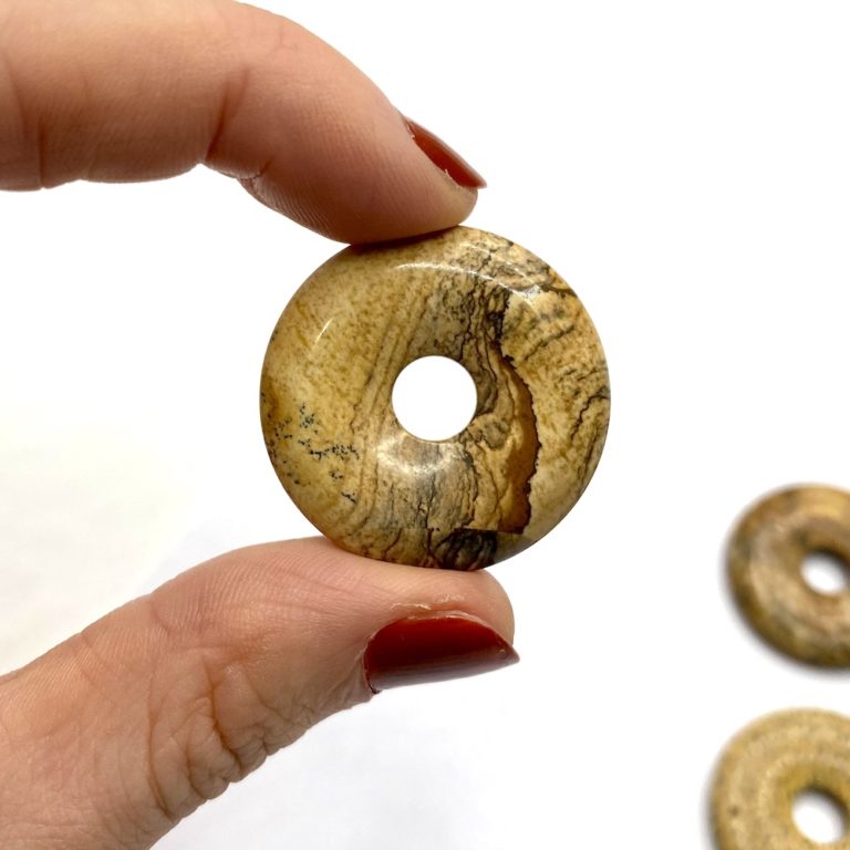 Picture Jasper Donut Approx 30mm - Image 4