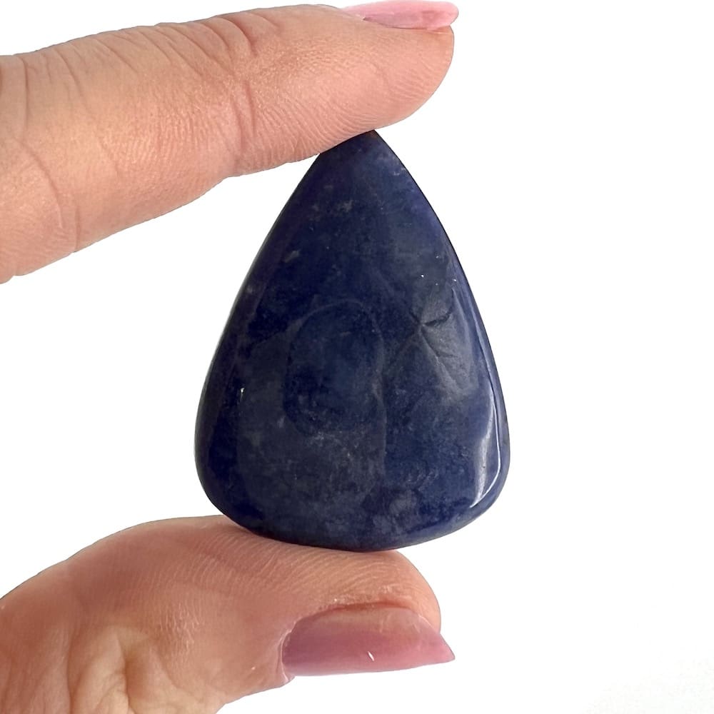 Sodalite Mixed Shape Cabochons Approx 30 - 40mm 2 Piece Pack - Image 3
