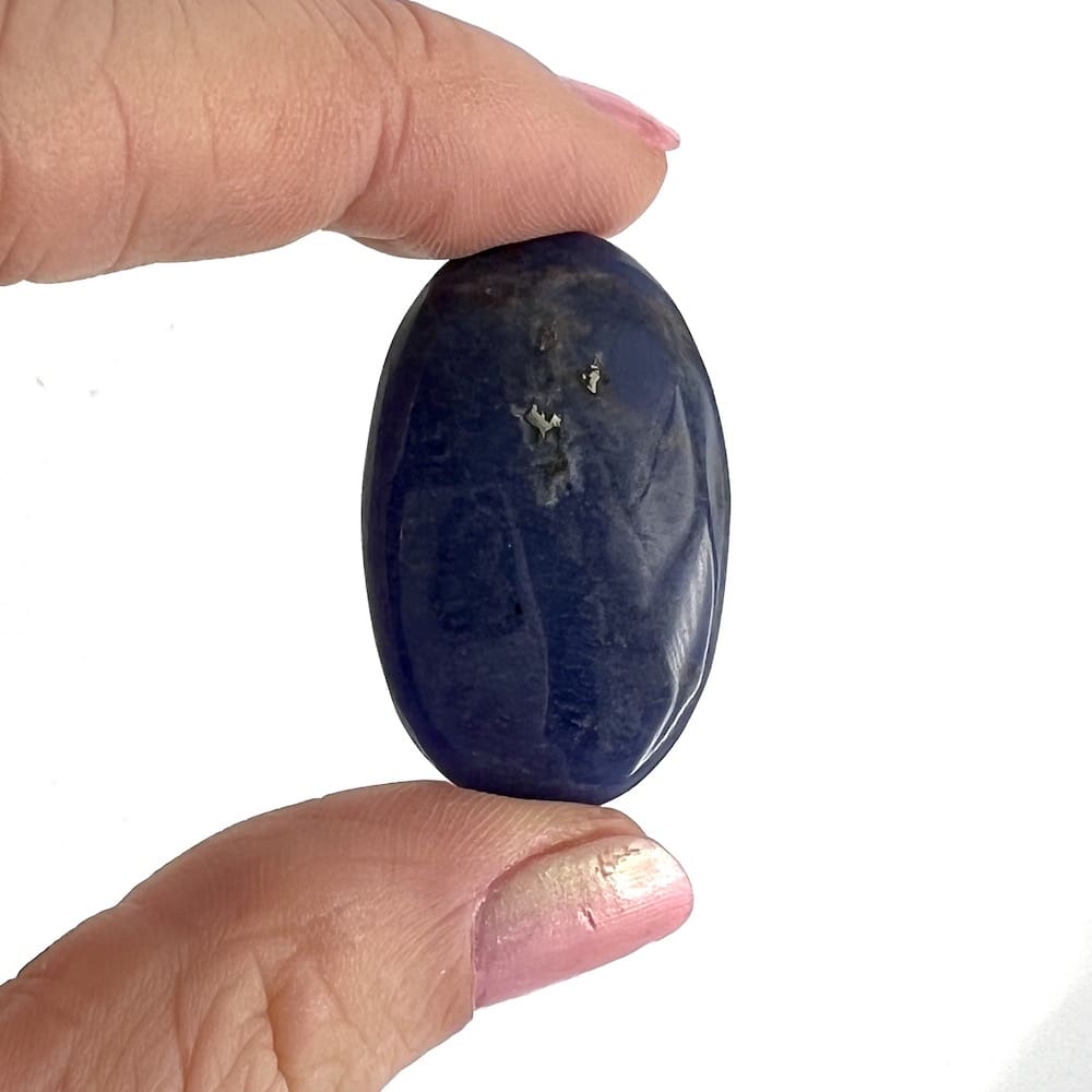 Sodalite Mixed Shape Cabochons Approx 30 - 40mm 2 Piece Pack - Image 5