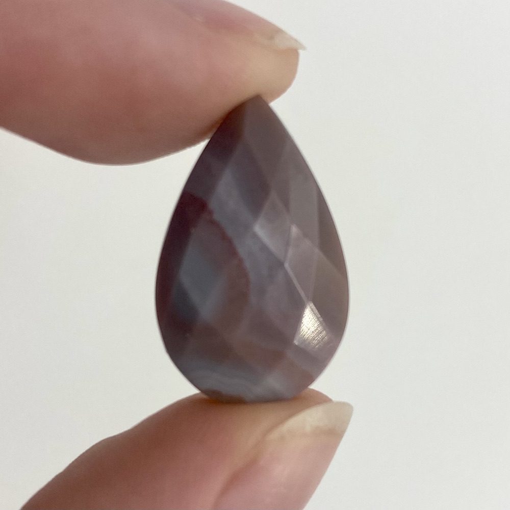 Botswana Agate Checker Cut Mixed Shape Cabochons Approx 20 - 25mm 3 Piece Pack - Image 8