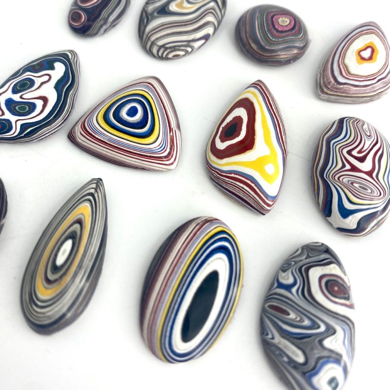 Fordite Mixed Shape Cabochon Approx 20 - 25mm - Image 8