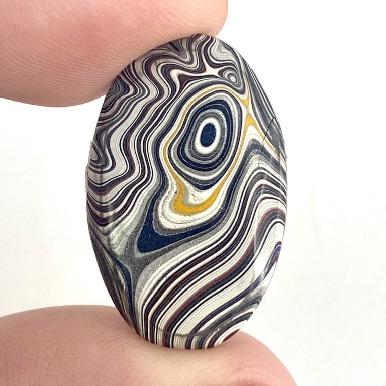Fordite Mixed Shape Cabochon Approx 20 - 25mm - Image 4
