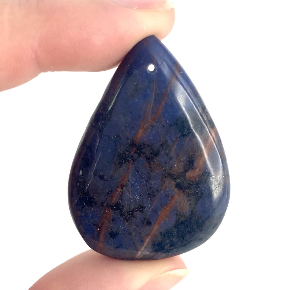 Sodalite Mixed Shape Top Drilled Cabochons Approx 35 - 45mm with 0.8mm Drill Hole - Image 6