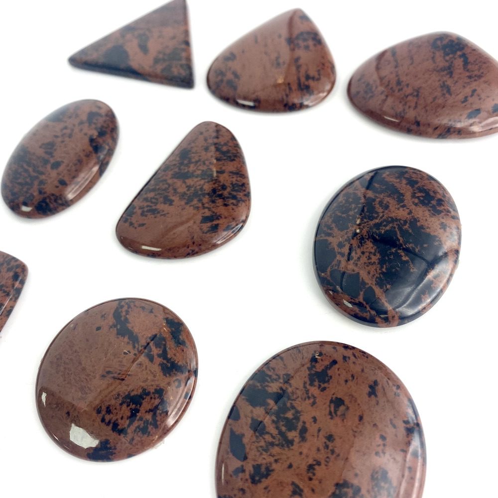 Mahogany Obsidian Mixed Shape Cabochon Approx 35 - 45mm - Image 5
