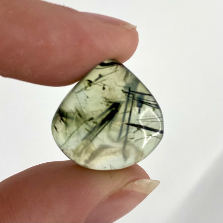 Prehnite Mixed Shape Cabochons Approx 15 - 25mm 5 Piece Pack - Image 4