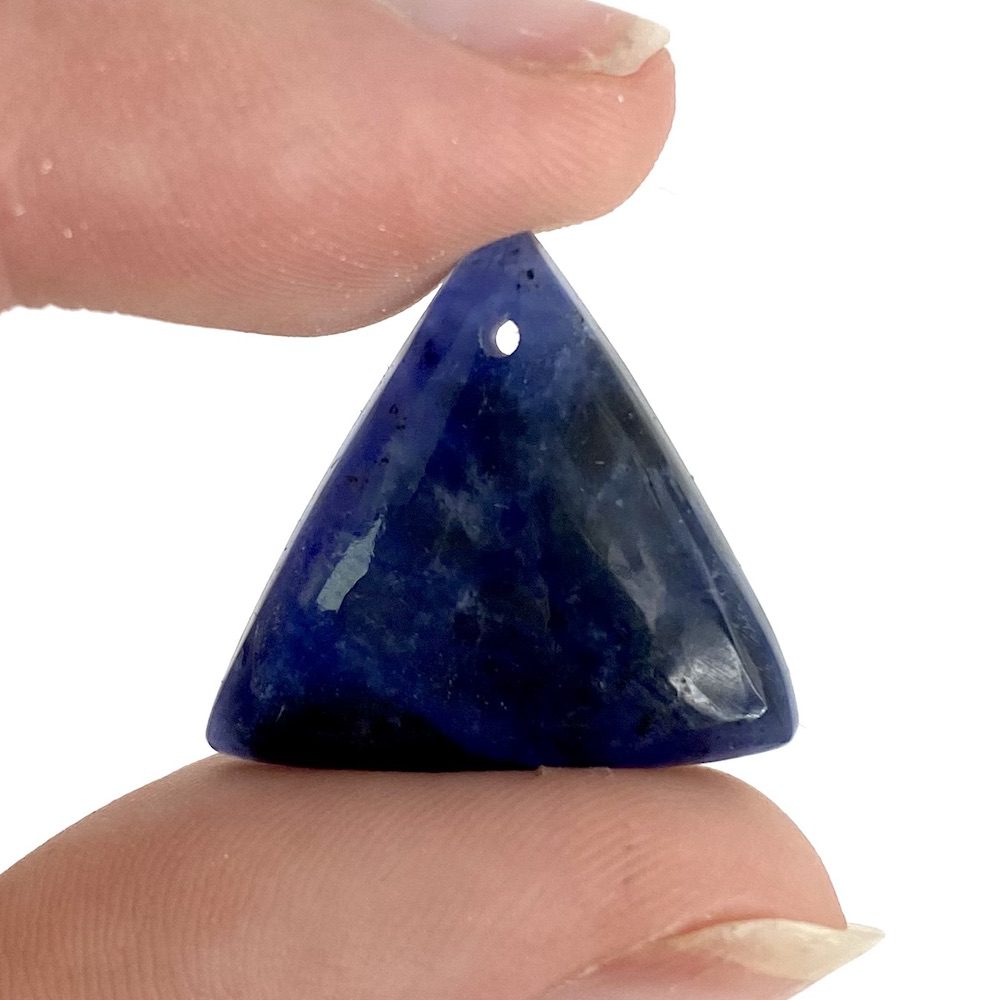 Sodalite Mixed Shape Top Drilled Cabochons Approx 20 - 30mm with 0.8mm Drill Hole 3 Piece Pack - Image 4