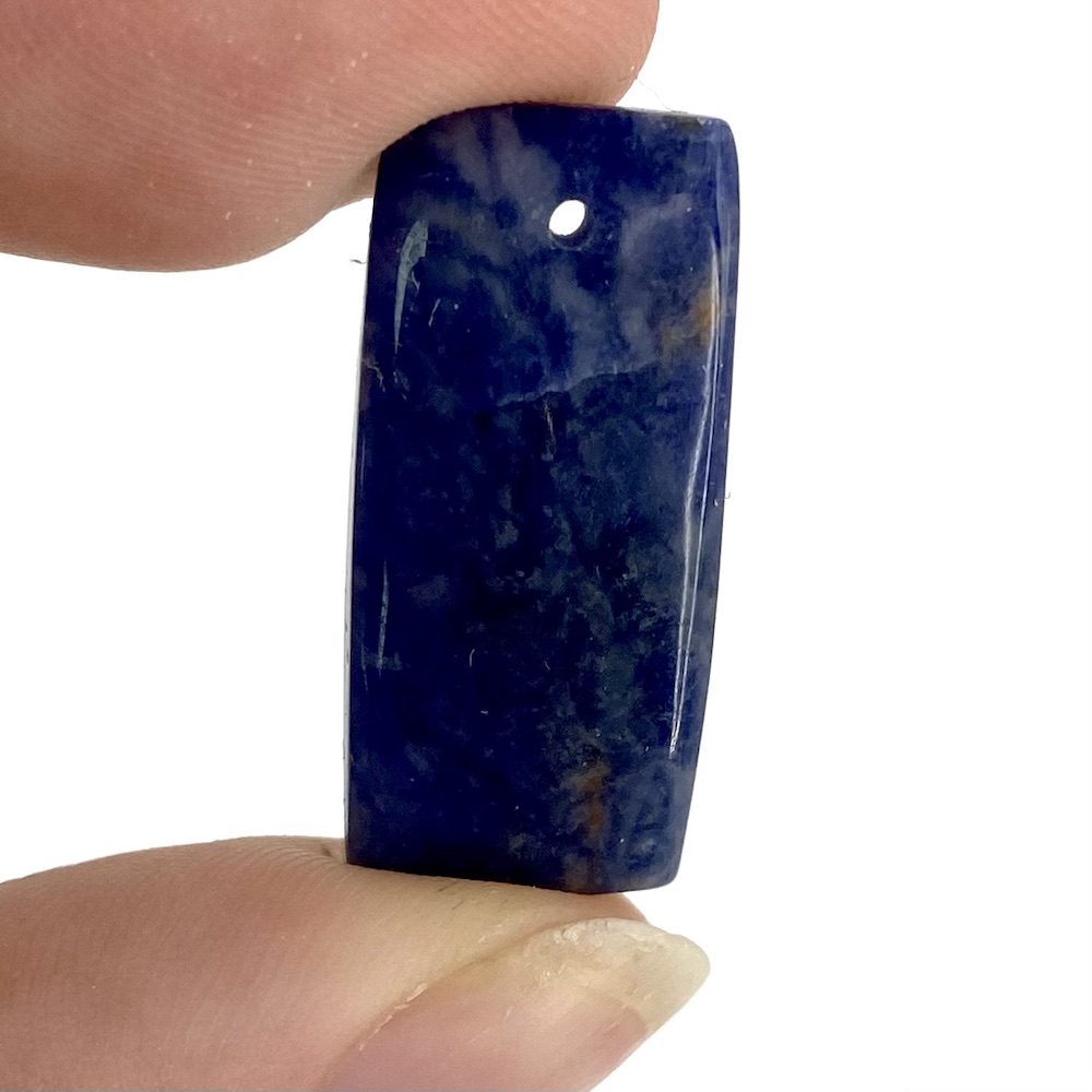 Sodalite Mixed Shape Top Drilled Cabochons Approx 20 - 30mm with 0.8mm Drill Hole 3 Piece Pack - Image 6