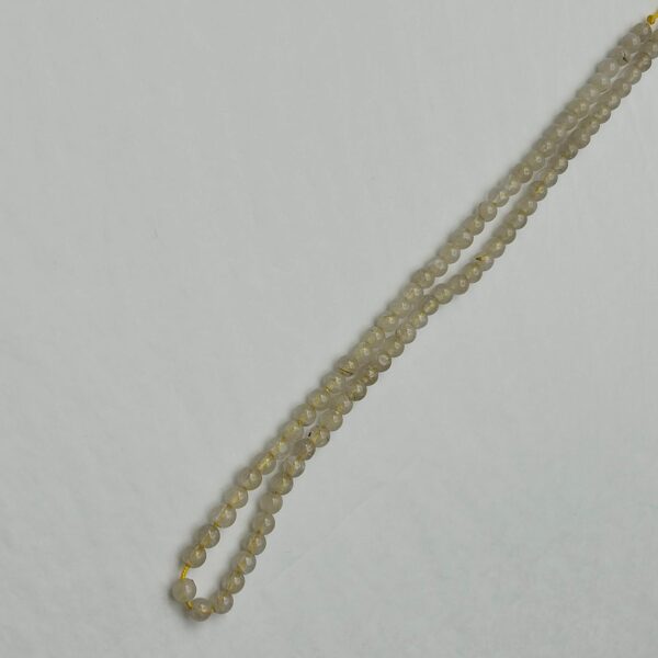 Golden Rutilated Quartz Smooth Rounds Approx 5mm Beads 38cm Strand - Image 3