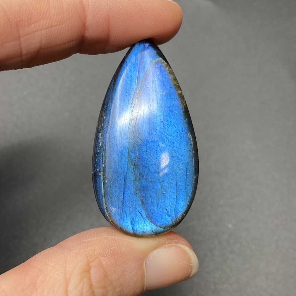 Electric Blue Labradorite Mixed Shape Cabochon Approx 35 - 50mm - Image 5