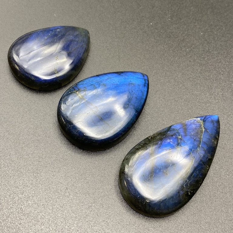 Electric Blue Labradorite Mixed Shape Cabochon Approx 40 - 60mm - Image 2