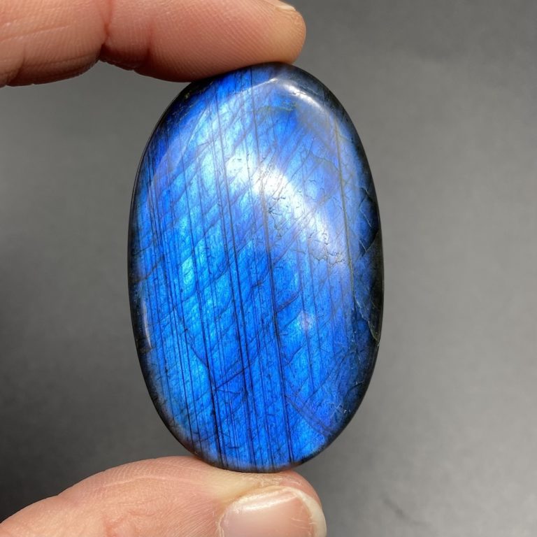 Electric Blue Labradorite Mixed Shape Cabochon Approx 40 - 60mm - Image 7