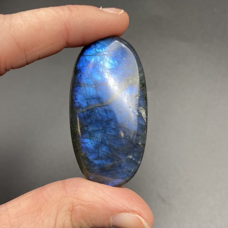 Electric Blue Labradorite Mixed Shape Cabochon Approx 40 - 60mm - Image 5