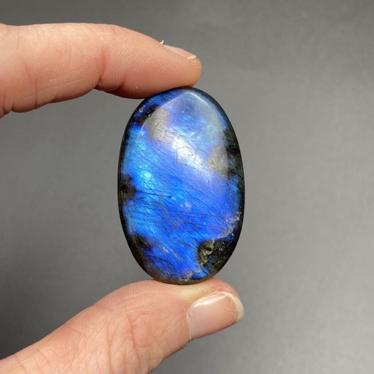 Electric Blue Labradorite Mixed Shape Cabochon Approx 40 - 60mm - Image 3