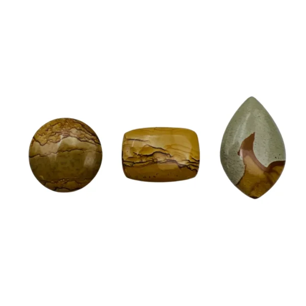 American Picture Jasper "Gemmologist's Pick" Cabochon Approx 25 - 35mm - Image 3