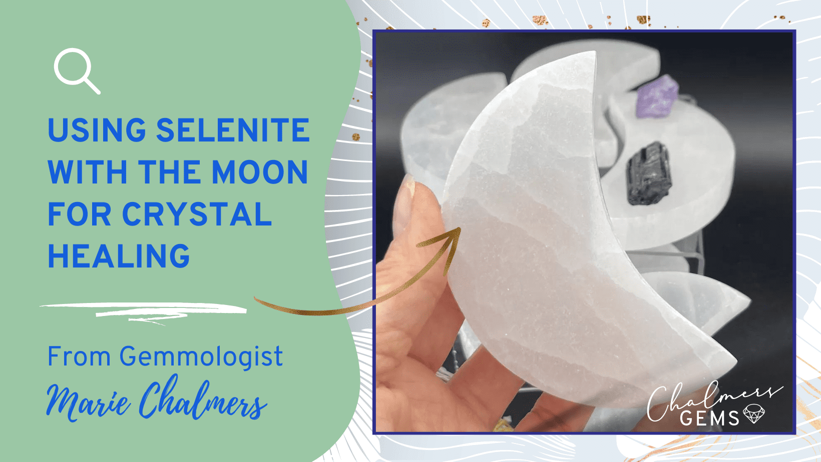Using Selenite with the Moon for Crystal Healing