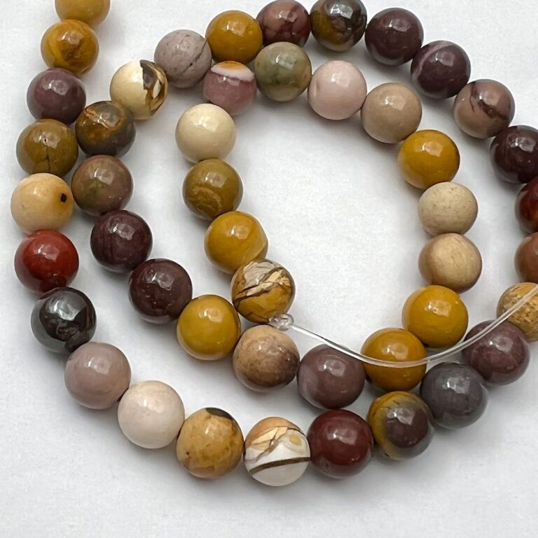 Mookaite Smooth Round Approx 8mm Beads Approx 38cm Strand
