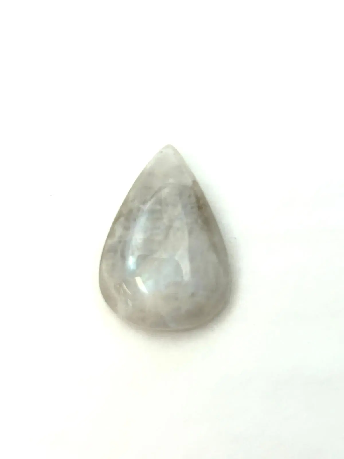 Mixed Gemstone Cabochons - Rainbow Moonstone , Blue opal , Aquamarine , Sunstone & Black Sagenetic Quartz - Image 4