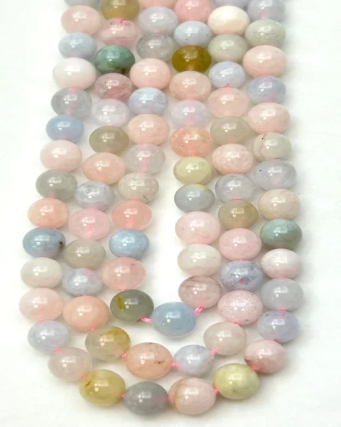 Multi Beryl Smooth Rounds 6mm 38cm Strand