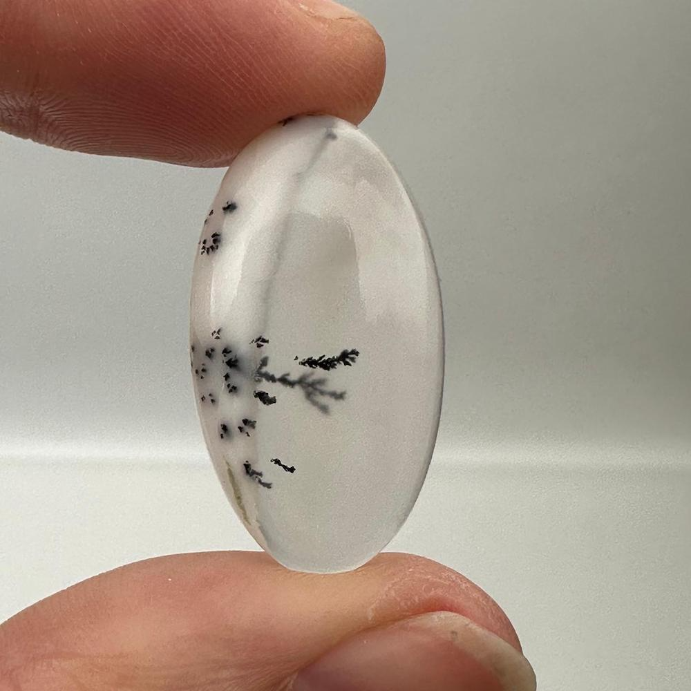 Dendritic Agate Mixed Shape Cabochon Approx 20 - 25mm 1pc - Image 2