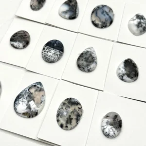 Dendritic Agate Mixed Shape Cabochon Approx 20 - 25mm 1pc