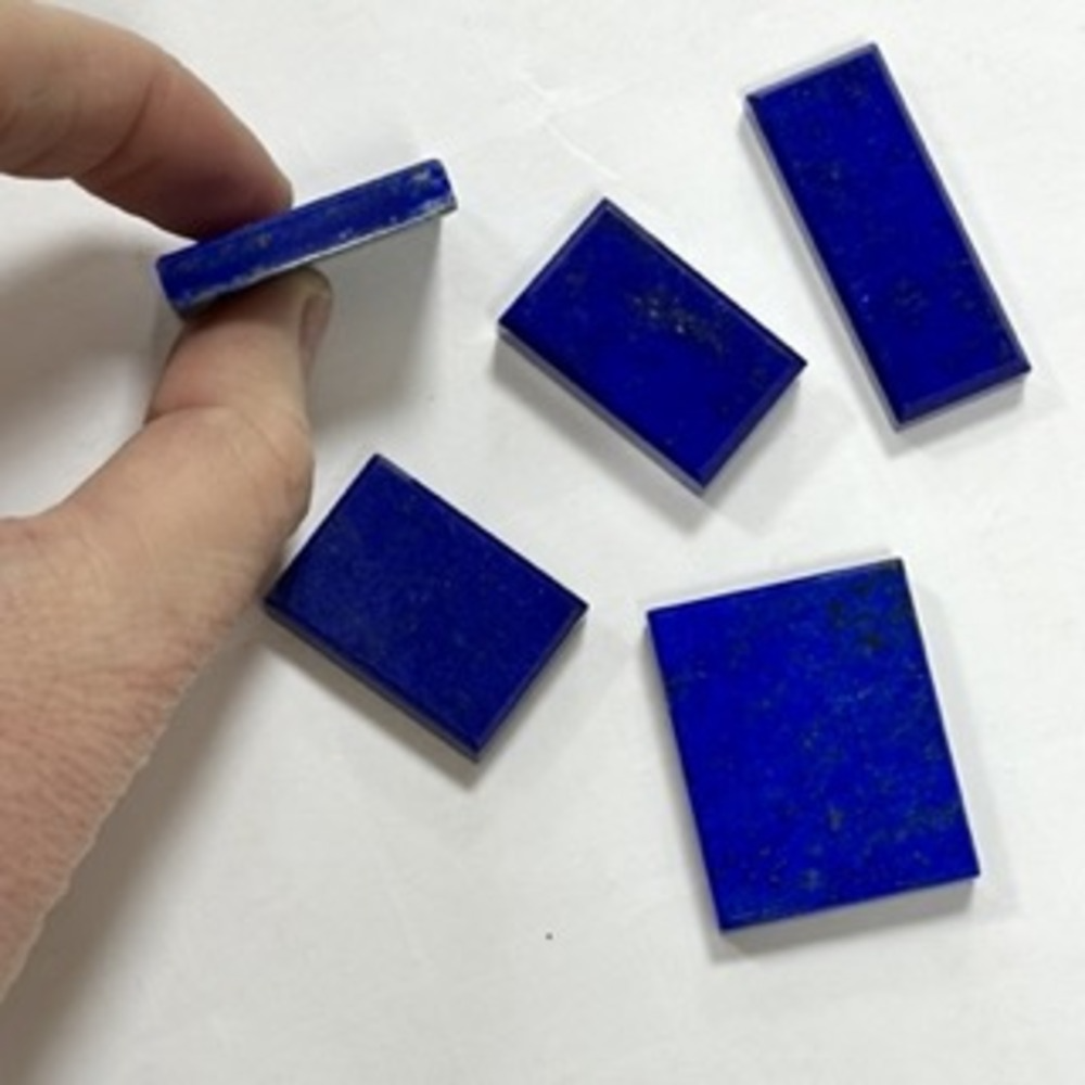 Lapis Lazuli Block Approx 25 x 17mm 1pc - Image 2