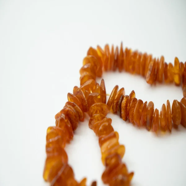 Baltic Amber Chunky Chip Strand Approx 10 x 4mm Approx 40cm Strand - Image 4