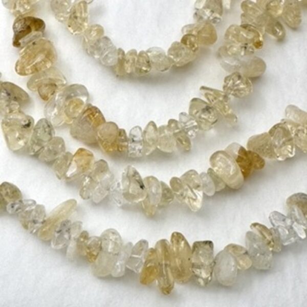 Citrine Chips Approx 8 -12mm Approx 80cm Strand - Image 2