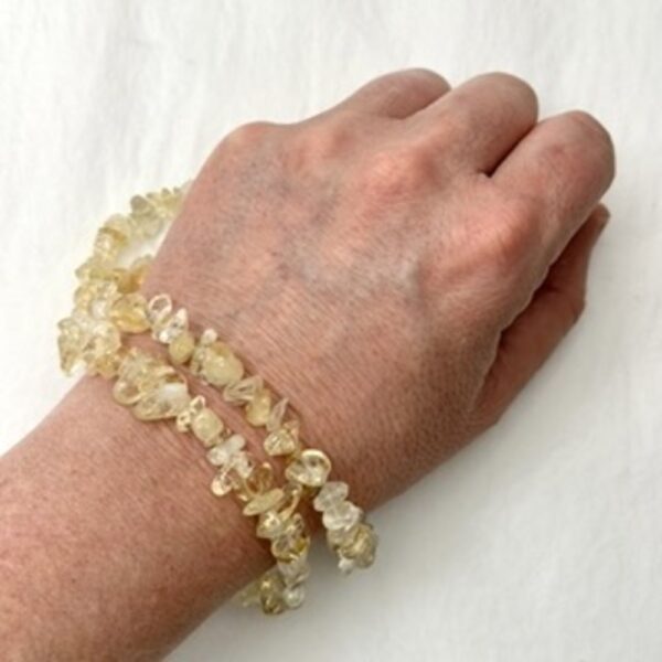 Citrine Chips Approx 8 -12mm Approx 80cm Strand - Image 4