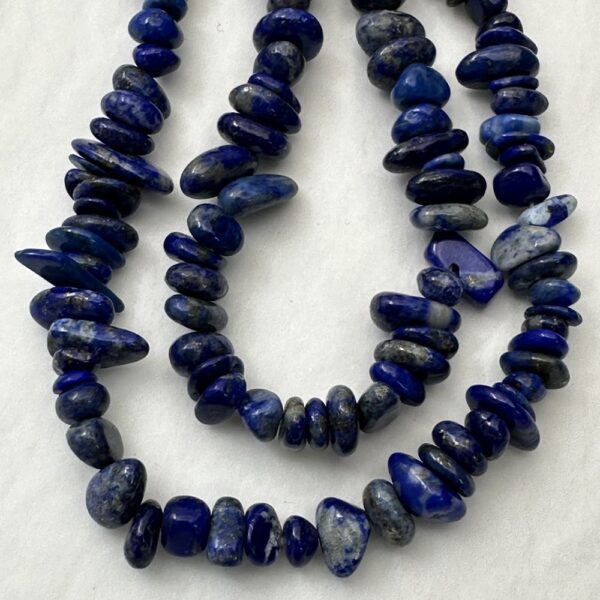 Lapis Lazuli Chips Approx 5 x 8mm Approx 78cm Strand