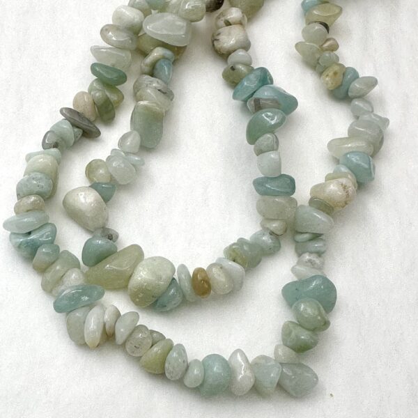 Amazonite Chips Approx 5 x 8mm Approx 78cm Strand