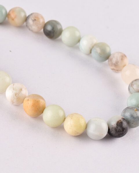 Amazonite Multi Smooth Round Approx 8mm 38 cm Strand