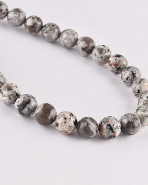 Yooperlite Smooth Round Approx 10mm 38 cm Strand