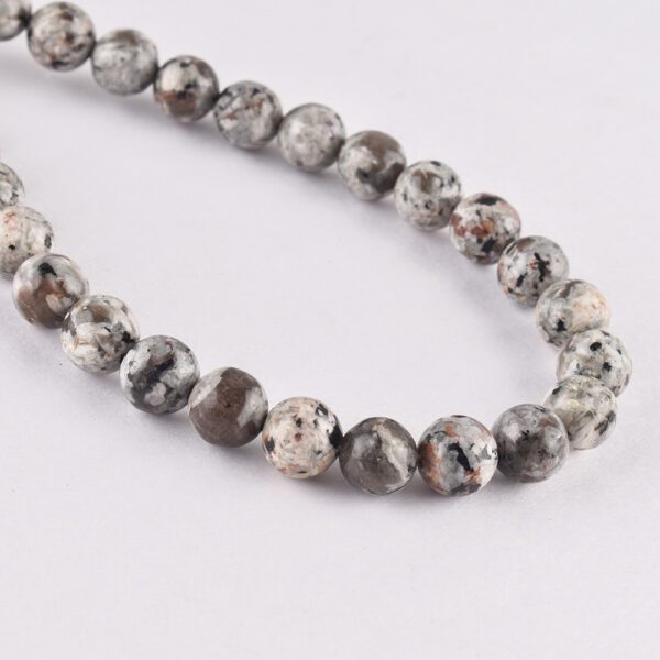 Yooperlite Smooth Round Approx 10mm 38 cm Strand