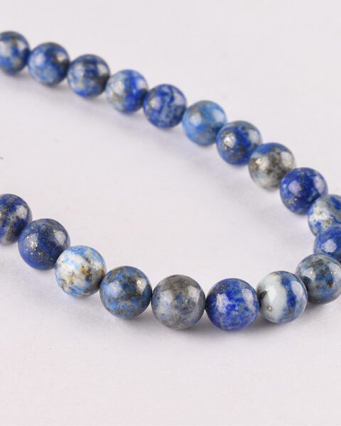 Lapis Lazuli Smooth Round Approx 8mm 38 cm Strand
